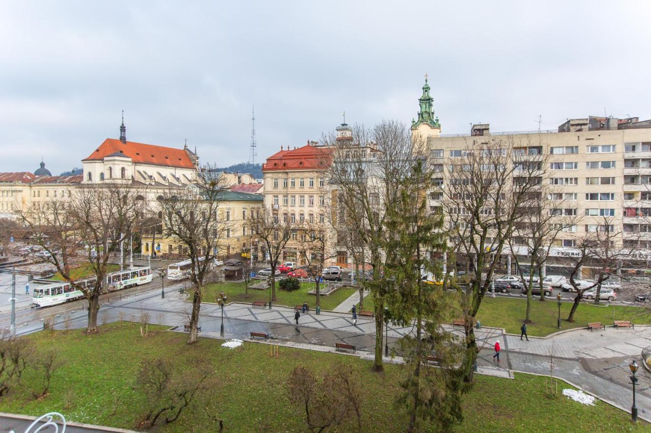 Біля Дзиги Сучасна Квартира На Вулиці Вірменській 35 Lviv Eksteriør billede
